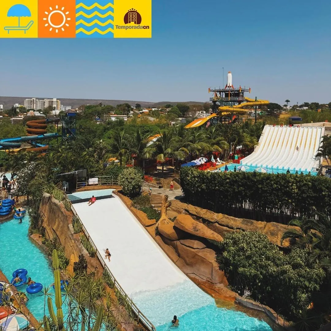 Apart-hotel Spazzio Diroma Com Acesso Ao Acqua Park Caldas Novas