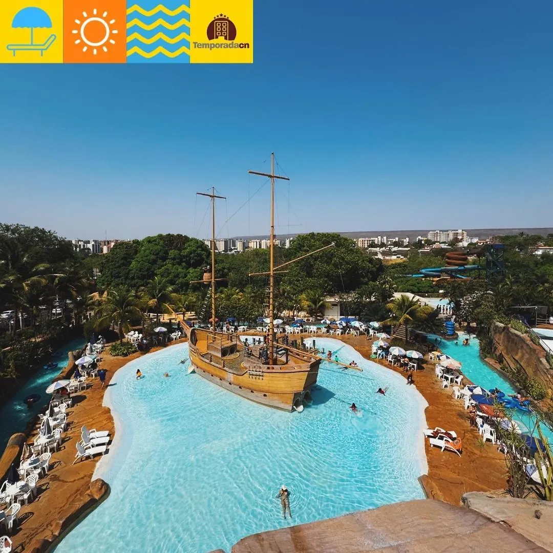 Apart-hotel Spazzio Diroma Com Acesso Ao Acqua Park Caldas Novas Brasil