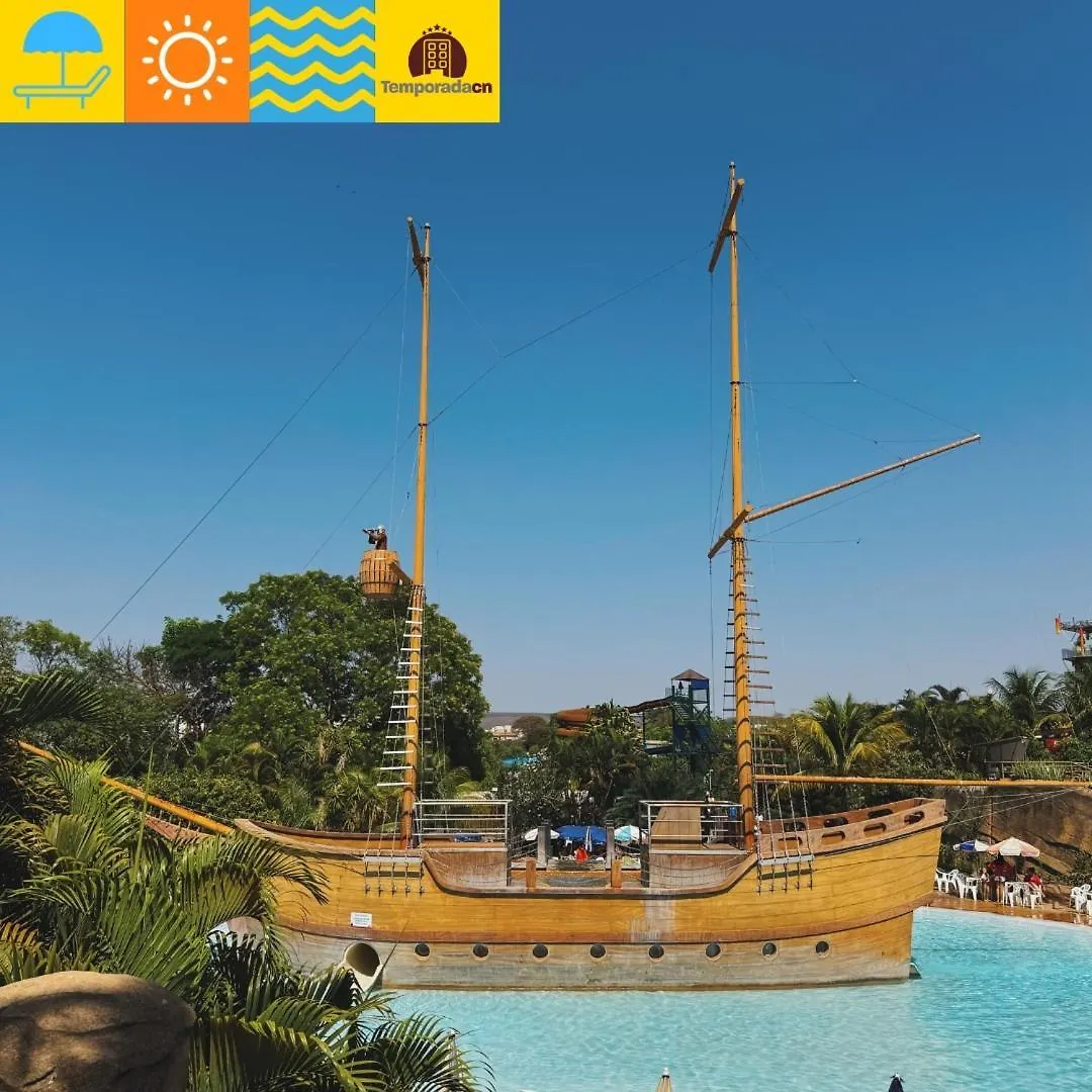 Spazzio Diroma Com Acesso Ao Acqua Park Caldas Novas 0*,  Brasil